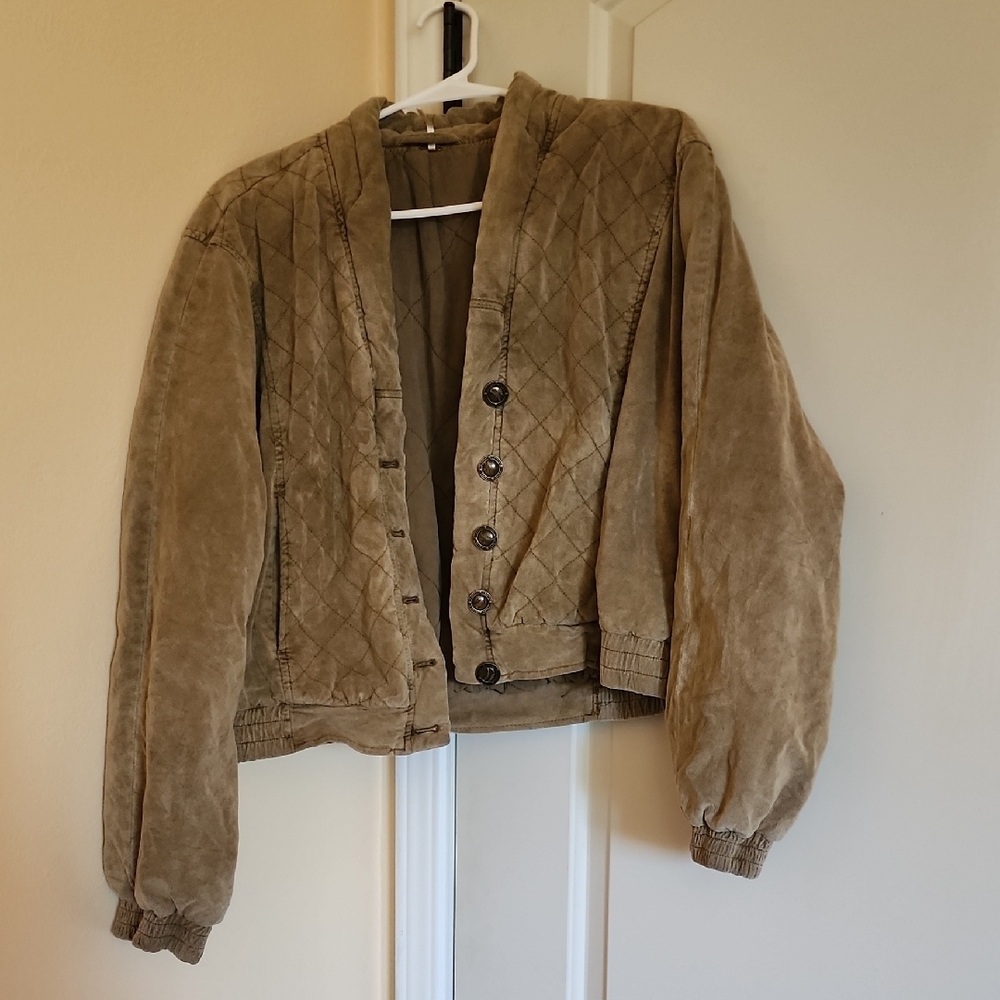 Free People Quilted Jacket
